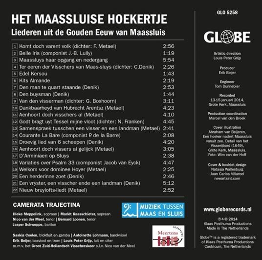 Maassluise Hoekertje - CD Audio di Camerata Trajectina - 2