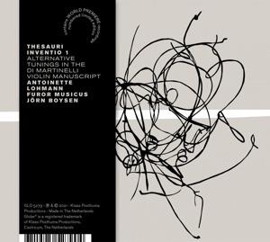Thesauri Iventio 1 & 2 - CD Audio di Antoinette Lohmann