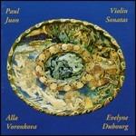 Sonate per violino - CD Audio di Paul Juon,Ala Voronkova,Evelyne Dubourg