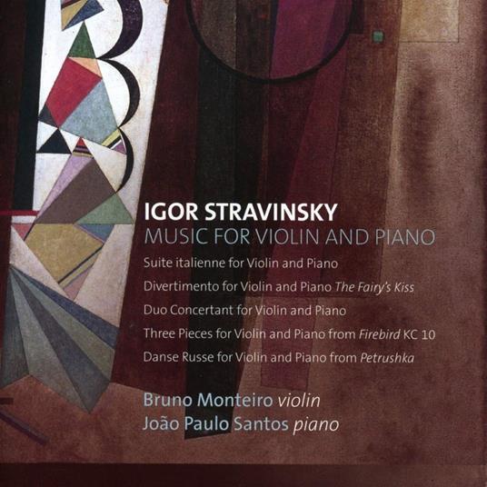 Music For Violin And Piano - CD Audio di Igor Stravinsky