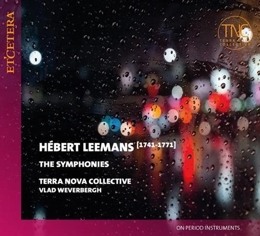 Leemans. Six Symphonies - Terra Nova Collective - Vlad Weverbergh - CD | IBS