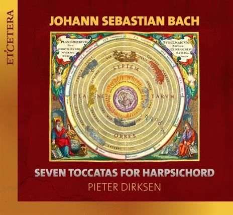 Seven Toccatas For Harpsichord - CD Audio di Johann Sebastian Bach,Pieter Dirksen