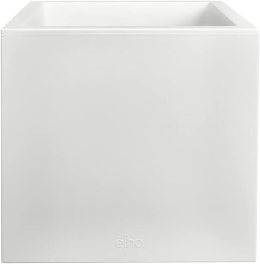 Elho Vaso Vivo Next Square 30Cm Bianco