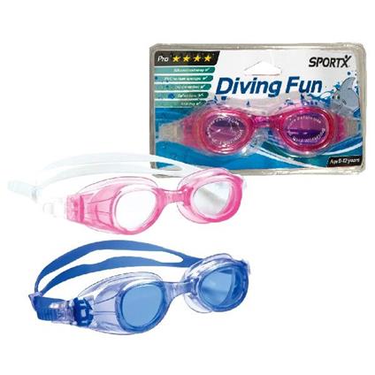 SportX GA-2382 occhialino da piscina Unisex Ragazzo