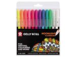 Sakura Gelly Roll Moonlight Confezione da 12 penne gel fluorescenti