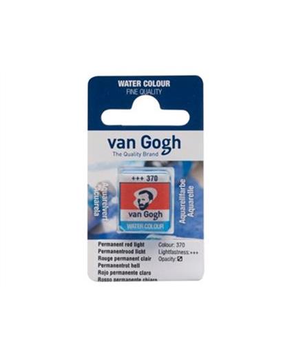 Van Gogh Acquarello In 1/2 Godet Colore Sr.standard Rosso Permanente Chiaro