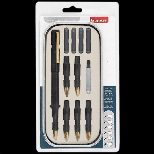 Penna Stilografica Bruynzeel Set 14 Pezzi