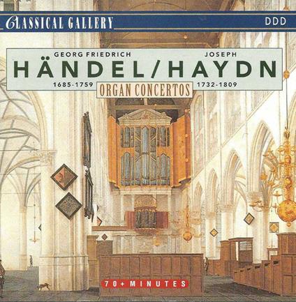 Concerti per organo - CD Audio di Franz Joseph Haydn,Georg Friedrich Händel