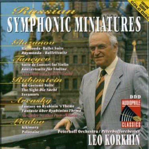 Russian Symphonic Miniatures - CD Audio