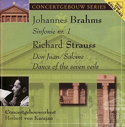 Sinfonia n.1 - Don Juan - CD Audio di Johannes Brahms,Richard Strauss