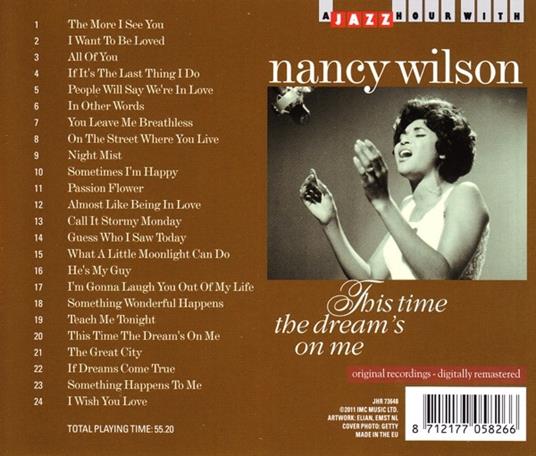 This Time the Dream's on - CD Audio di Nancy Wilson - 2