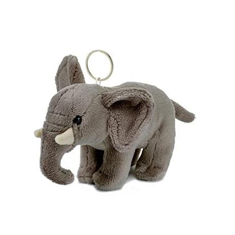 WWF 15205024 - Peluche Portachiavi, Elefante, 10 cm