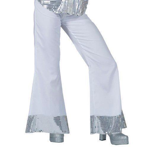 Pantaloni Disco Bianco Donna 40/42 - 50