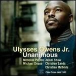 Unanimous - CD Audio di Ulysses Owens Jr.