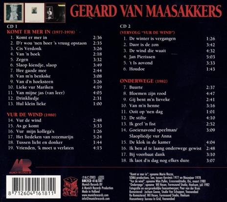 3 Favoriete (2 Cd) - CD Audio di Gerard Van Maasakkers - 2