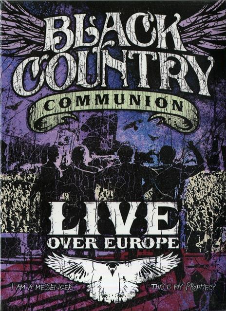 Black Country Communion. Live Over Europe (2 DVD) - DVD di Black Country Communion