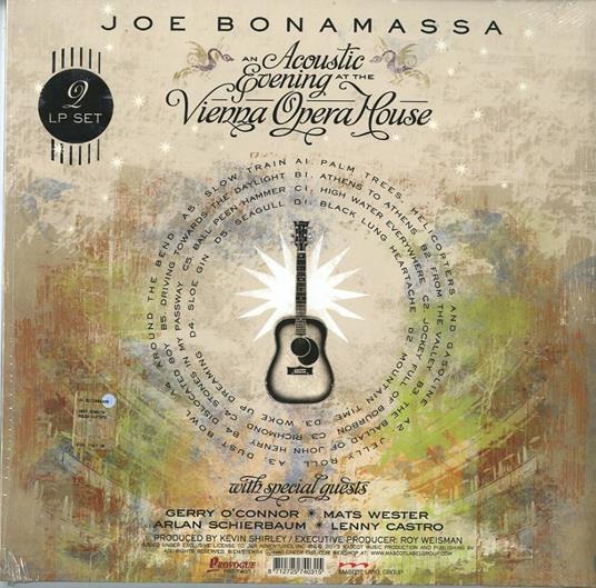 An Acoustic Evening at the Vienna Opera House - Vinile LP di Joe Bonamassa - 2