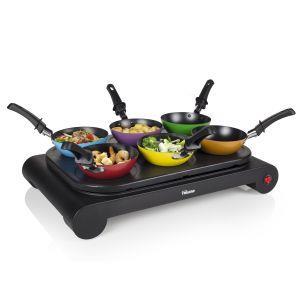 Tristar Set di Tegami Wok 1000 W Nero - 2