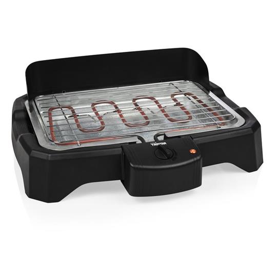 Tristar Barbecue da Tavolo Elettrico 2000 W 34,5x23 cm Nero - 4