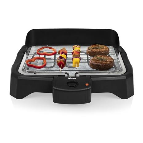 Tristar Barbecue da Tavolo Elettrico 2000 W 34,5x23 cm Nero - 5