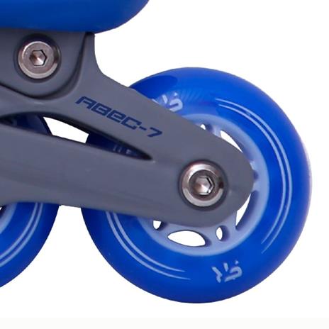 Street Rider Pattini in Linea Regolabili Blu Taglia 31-34 - 5