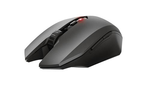 Trust GXT 115 Macci Mouse Gaming Ambidestro RF Wireless Ottico 2400 DPI Nero