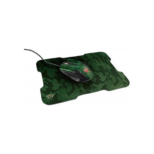 Trust - Mouse Gaming + Tappeto GXT 781 Rixa Camo Mouse PC - 2