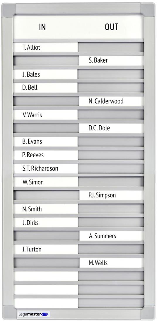 Legamaster Plantafel PROFESSIONAL 7-622200 26x54cm