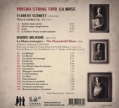 Prisma String Trio: La Muse - CD Audio - 2