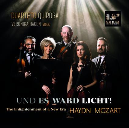 The Enlightenment Of A New Era - CD Audio di Franz Joseph Haydn,Wolfgang Amadeus Mozart,Cuarteto Quiroga