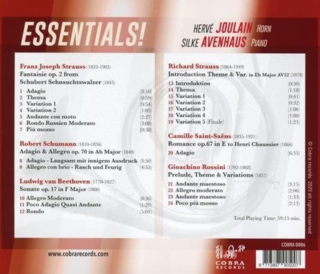 Essentials! - CD Audio di Herve - Silke Avenhaus Joulain - 2
