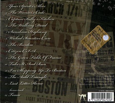 The Warrior's Code - CD Audio di Dropkick Murphys - 2