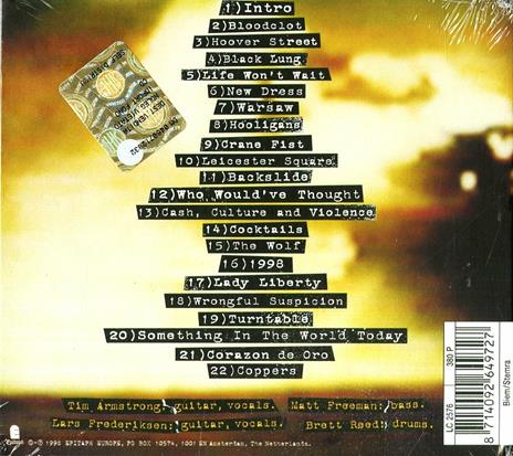 Life Won't Wait - CD Audio di Rancid - 2