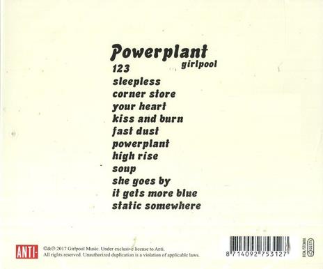 Powerplant - CD Audio di Girlpool - 2