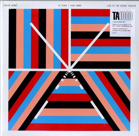 10 Years 1000 Shows. Live at the Regent Theater - Vinile LP di Touché Amoré - 2