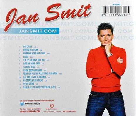 Jansmit.com - CD Audio di Jan Smit - 2