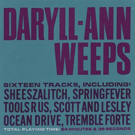 Weeps - Vinile LP di Daryll-Ann