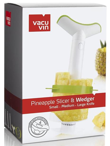 Taglia porzioni ananas 3 usi Vacu Vin - 12