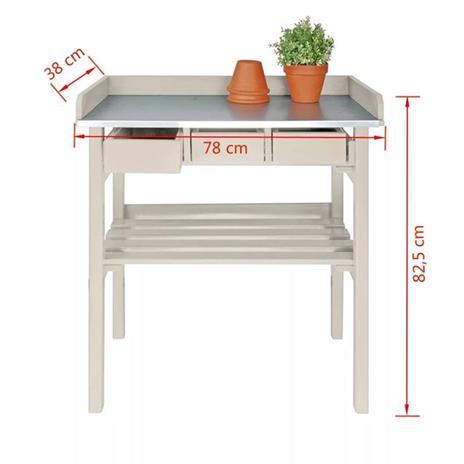 Esschert Design CF29W Tavolo da lavoro da lavoro da esterno - 3