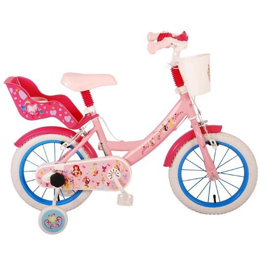 Bicicletta Per Bambini 14" Con Parafanghi Disney Principesse Volare 21562