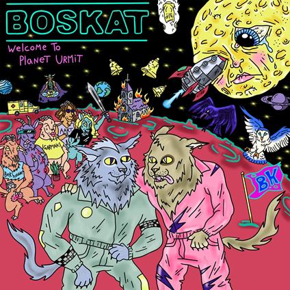 Welcome To Planet Urmit (Sea-Foam Green Edition) - Vinile LP di Boskat