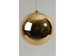 Pallina Di Natale Sophisticate Lucida Col. Oro Gold 20 Cm - Km