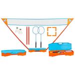 Get & Go Set Gioco Badminton Blu e Arancione