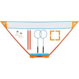 Get & Go Set Gioco Badminton Blu e Arancione - 3