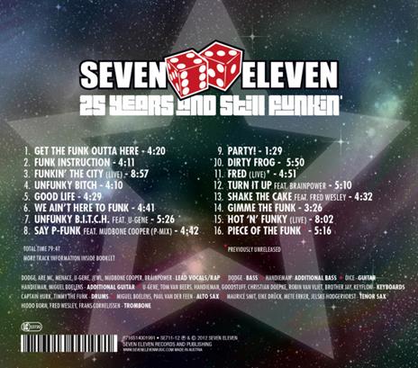 25 Years & Still Funkin - CD Audio di Seven Eleven - 2