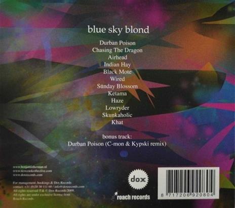 Blue Sky Blond - CD Audio di Benjamin Herman - 2