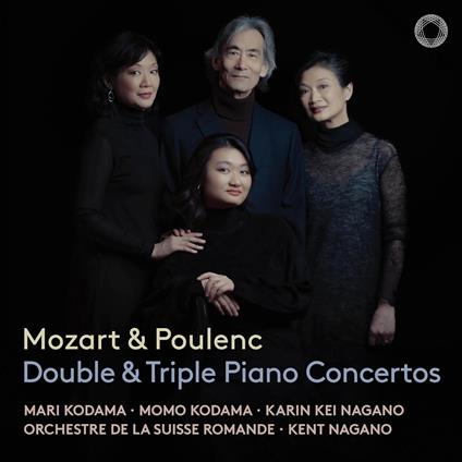 Double & Triple Piano Concertos - CD Audio di Wolfgang Amadeus Mozart,Francis Poulenc,Mari Kodama