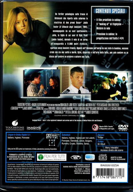 Flightplan. Mistero in volo di Robert Schwentke - DVD - 2