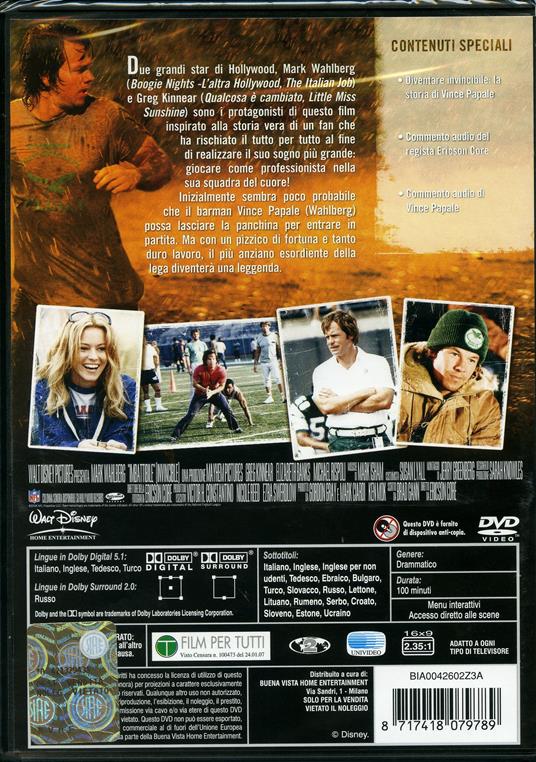 Imbattibile di Ericson Core - DVD - 2