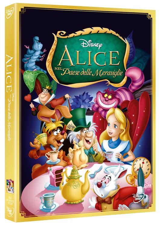 Alice nel Paese delle meraviglie - DVD - Film di Clyde Geronimi , Hamilton  Luske Animazione | IBS